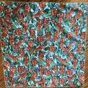 Lush Tiger Print Knot Wrap